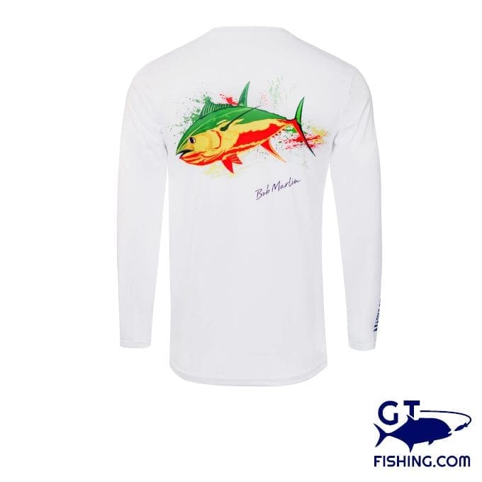Bob Marlin Rasta Performance Shirt Rasta Tuna