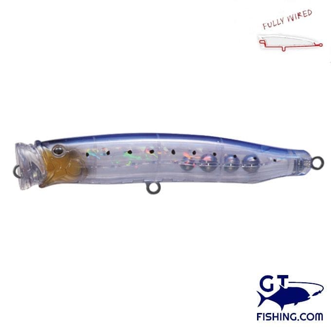 tackle house feed popper clear sardine